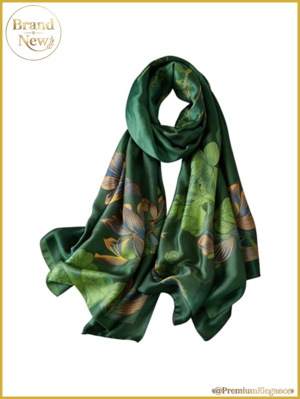 Large Silk Feeling Satin Shawl Wrap Scarf Lightweight Long Women Neck Hijab